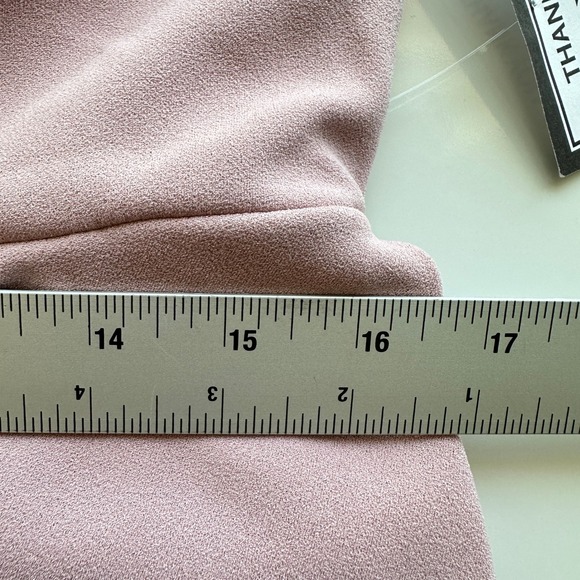 Betsy & Adam Mermaid Gown Off Shoulder Coquette Formal Wedding Rose Size 14 NWT - Picture 12 of 13